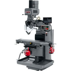 JET JTM-1050EVS2/230Mill-Newall DP700 DRO-XandY-Axis Powerfeeds-Air Powered Drawbar - JT9-690637 JT9-690637