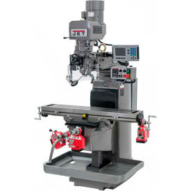 JET JTM-1050EVS2/230 Mill - 3-Axis Acu-Rite 300S DRO (Knee) - XY&Z-Axis Pwrfeed - Air Power Drawbar JT9-690680