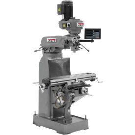 Jet JT9-691173 JVM-836-1 Milling Machine W/Newall DP700 DRO 1-1/2 HP JT9-691173