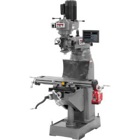 Jet JT9-691174 JVM-836-1 Milling Machine W/Newall DP700 DRO & X-Axis Powerfeed 1-1/2 HP JT9-691174