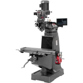 Jet JT9-691188 JTM-1 9X42 Milling Machine W/Newall DP700 DRO & X-Axis Powerfeed 2 HP JT9-691188