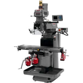 JET® JT9-698054 JTM-1254VS With ACU-RITE 203 DRO XY&Z Powerfeeds & Air Power Drawbar JT9-698054