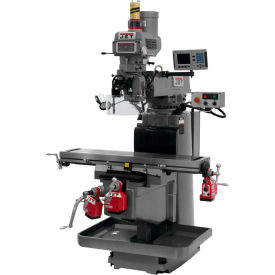 JET® JT9-698060 JTM-1254VS With ACU-RITE 203 3X (K) DRO XY&Z Powerfeeds & Air Power Drawbar JT9-698060