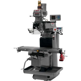 JET® JT9-698062 JTM-1254VS With ACU-RITE 203 3X (Q) DRO X Powerfeed & Air Power Drawbar JT9-698062