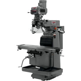 JET® JTM-1254RVS Milling Machine with X-Axis Powerfeed 5 HP 230/460V JT9-698084-4