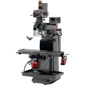 JET® JT9-698111 JTM-1254RVS With ACU-RITE 203 DRO X & Y Powerfeeds & Air Power Drawbar JT9-698111