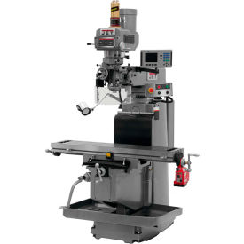 JET® JT9-698115 JTM-1254RVS With ACU-RITE 203 3X (K) DRO X Powerfeed & Air Power Drawbar JT9-698115