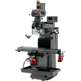 JET® JT9-698117 JTM-1254RVS With ACU-RITE 203 3X (K) DRO X & Y Powerfeeds & Air Power Drawbar JT9-698117