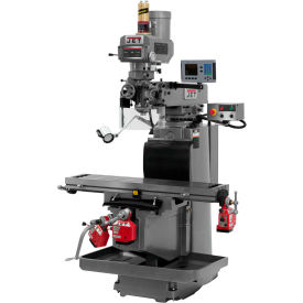 JET® JT9-698119 JTM-1254RVS With ACU-RITE 203 3X (K) DRO XY&Z Powerfeeds & Air Power Drawbar JT9-698119