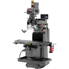 JET® JT9-698127 JTM-1254RVS With Newall DP700 DRO X Powerfeed & Air Power Drawbar JT9-698127