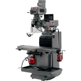 JET® JT9-698128 JTM-1254RVS With Newall DP700 DRO X & Y Powerfeeds JT9-698128
