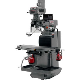 JET® JT9-698140 JTM-1254RVS With Newall DP700 3X (Q) DRO X & Y Powerfeeds JT9-698140