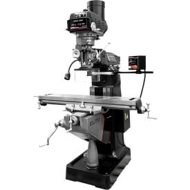 JET® JT9-894145 ETM-949 Mill with 3-Axis ACU-RITE 300 (Knee) DRO and X-Axis JET Powerfeed JT9-894145