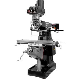 JET® JT9-894354 EVS-949 Mill with 2-Axis Newall DP700 DRO and X Y-Axis JET Powerfeeds JT9-894354