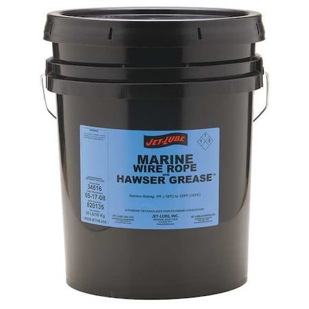 5 Gal Pail Wire Rope and Housing Grease MPN:34516