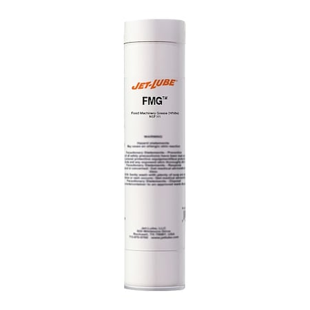 FMG Machinery Grease, H1 Food Grade, 14 oz cartridge, White MPN:30150