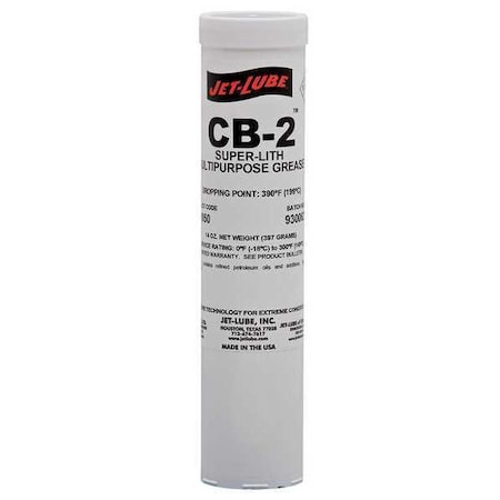 Multipurpose Grease, 14 oz, Cartridge, Mineral Base, 300 Degrees F Max Op Temp, Amber MPN:31050