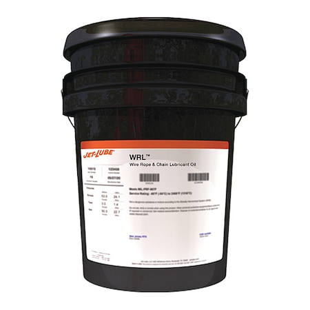 General Purpose Lubricant, 5 gal, Pail, Petroleum Distillates Base, 320 Degrees F Max Op Temp, Amber MPN:34020
