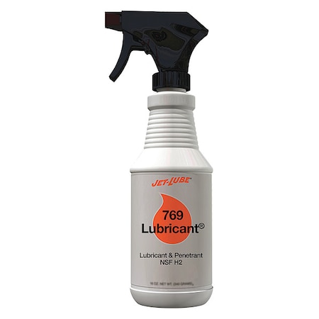 Lubricant, 16 oz., Spray Bottle, Yellow MPN:37343