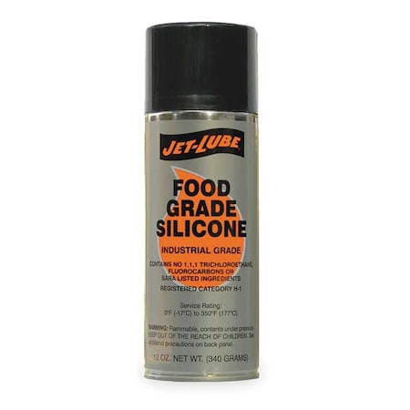 Food Grade Silicone Lubricant, 12 oz, Aerosol MPN:50641