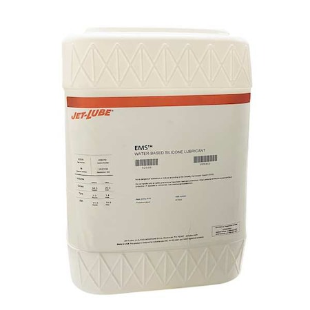 Silicone Lubricant, 1 gal., Pail, Silicone, White MPN:52533