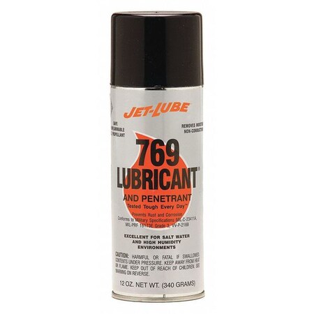 769 12OZ Aerosol Lubricant & Penetrant MPN:37341