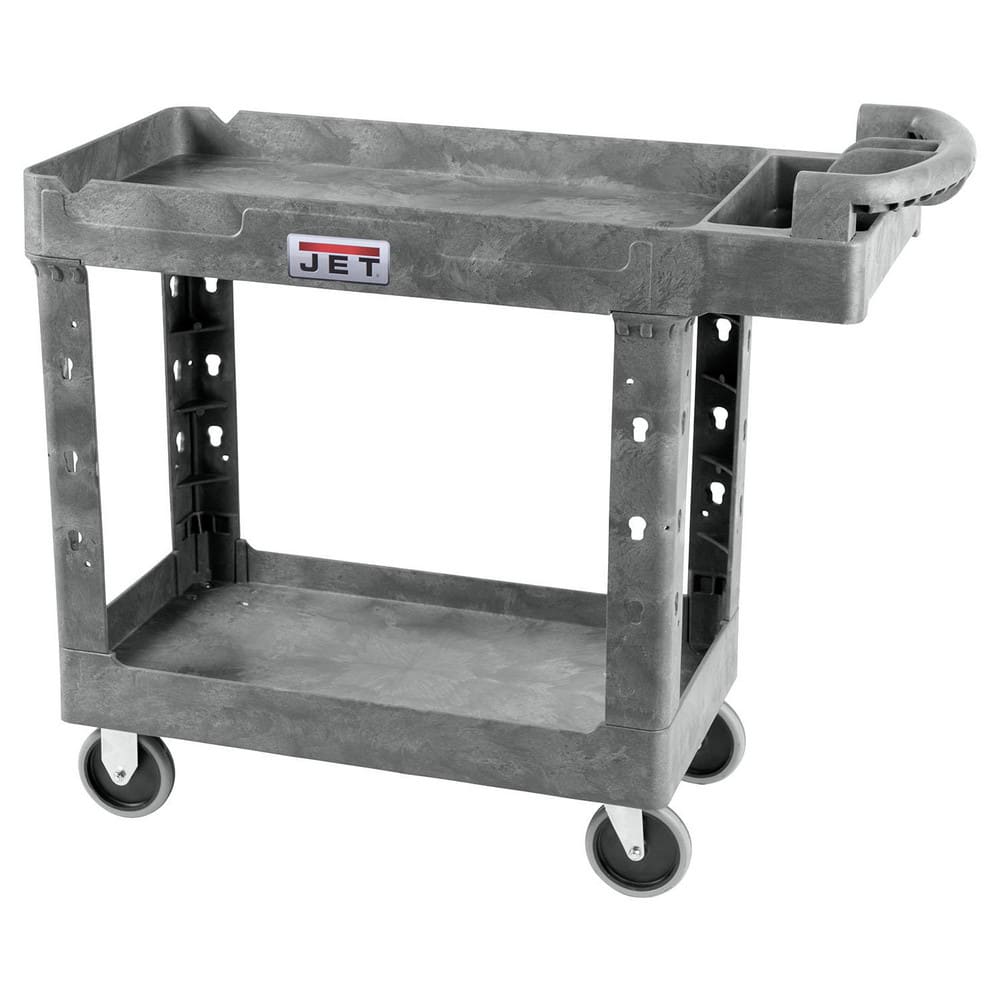 Carts, Cart Type: Resin Utility Cart , Caster Type: Swivel , Caster Configuration: Swivel , Brake Type: No Brake , Assembly: Assembly Required  MPN:141012