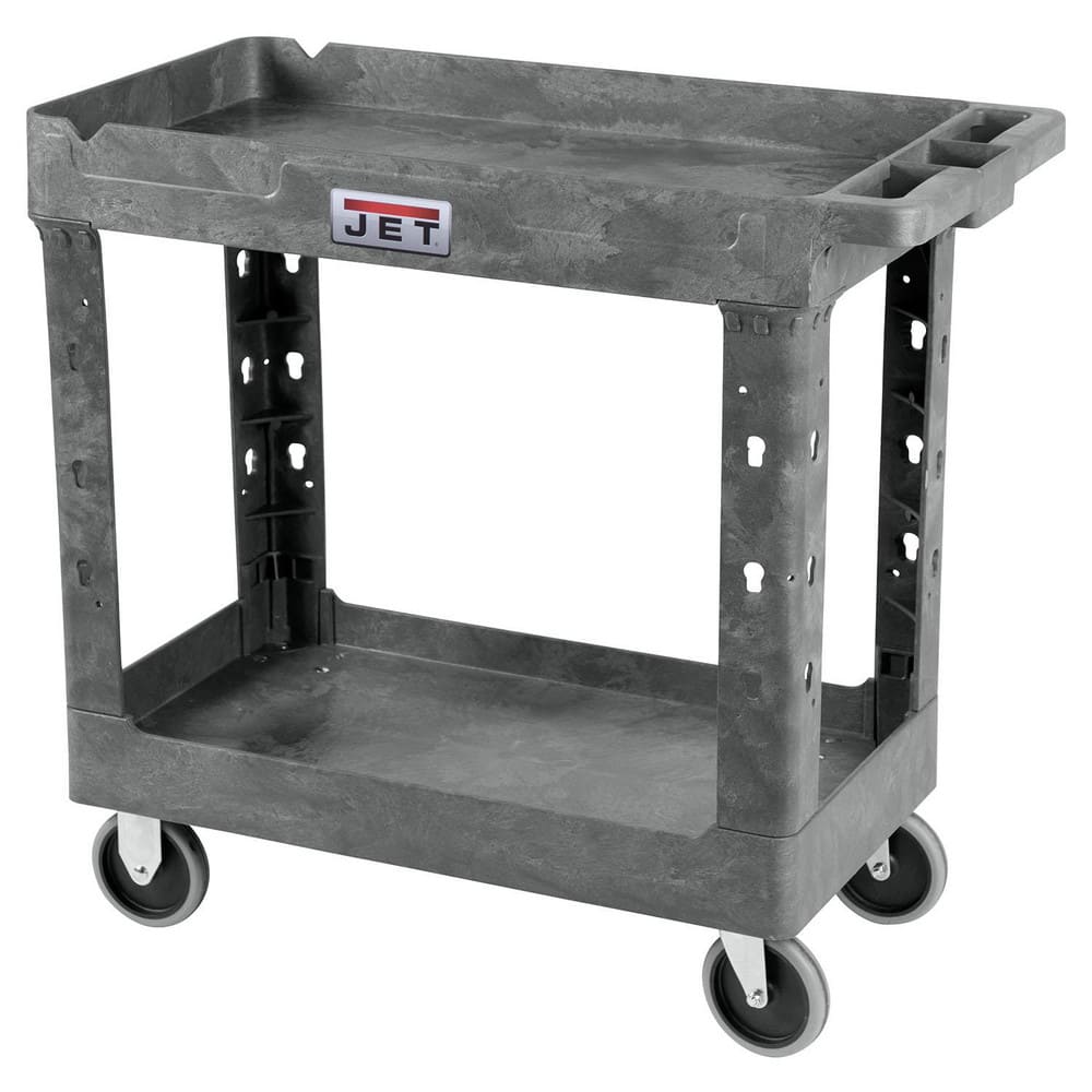Carts, Cart Type: Resin Utility Cart, Caster Type: Swivel, Caster Configuration: Swivel, Brake Type: No Brake, Assembly: Assembly Required MPN:141013