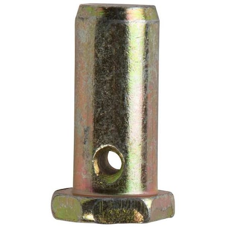 HandlePin, 1/2in, 2in, 1/4in, Gold, Steel MPN:PT2748A-048