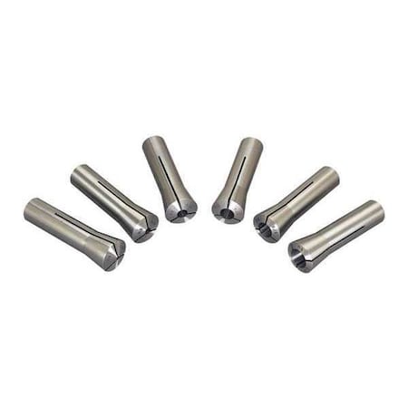 6-Piece R-8 Collet Set 1/8 MPN:650132