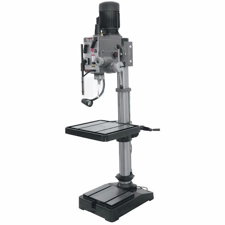 Floor Drill Press, Geared Head Drive, 2 hp, 230V AC V, 20 in Swing, 12 Speed MPN:354024