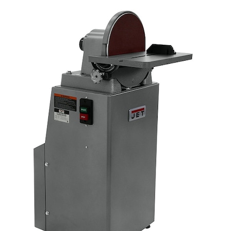 Disc Sander, 12 In, 1-1/2 HP, 1960 RPM MPN:414602