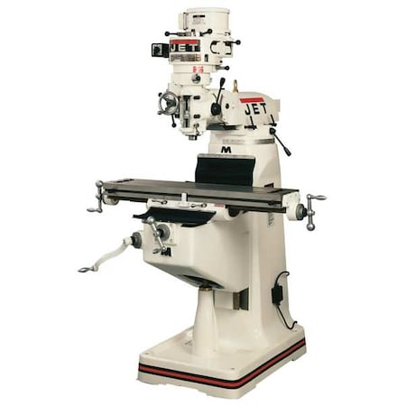 Step Pulley Mill Machine, 3Ph, 2HP, 230V MPN:690082