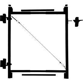Adjust-A-Gate® AG-36 Steel Frame Fence Gate Kit 34