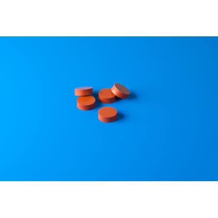 Dia. ThermoRed High Temp Ultra Low Bleed 3mm Thick Injection, PK25 MPN:606550BTO-11
