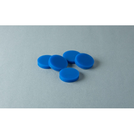 Blue High Temperature/Low Bleed 3mm Thick Injection Port GC Septa, PK25 MPN:606HTX-9.5