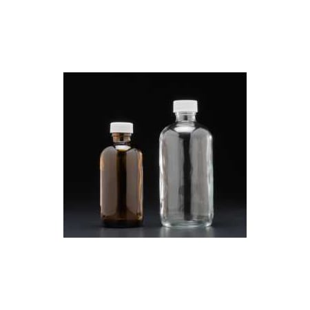 Precleaned - 16oz (500mL) Clr Boston Round, 28-400mm Thread, PK12 MPN:9-174-2