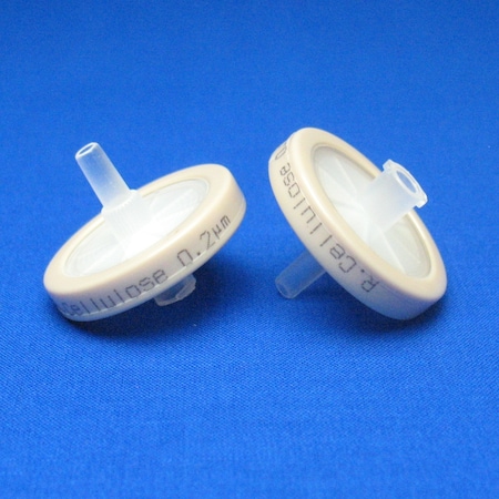 Regenerated Cellulose Syringe Filter, 0.2 um, Non-sterile, 25 mm, PK100 MPN:FRC0225PC
