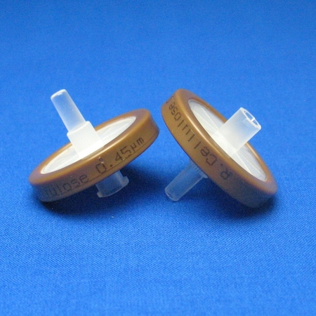 Regenerated Cellulose Syringe Filter, 0.45 um, Non-sterile, 25 mm, PK100 MPN:FRC0425PC