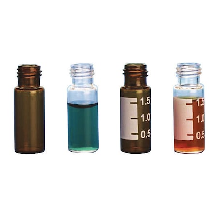Silanized 2mL Amber Large Openin, PK100 MPN:32009-1232AZ