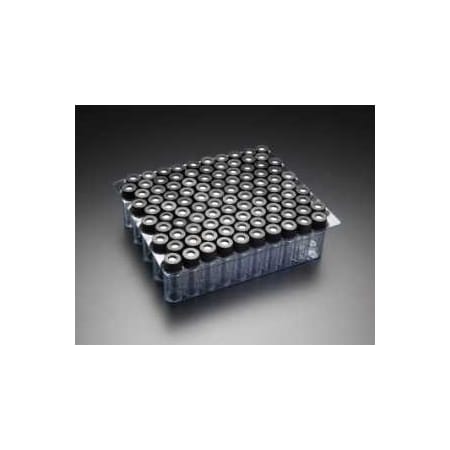 Clr 8-425mm Threaded Vial, 12x32 mm, Black PP Cap, Red PTFE/Silicone, PK100 MPN:806550-1232