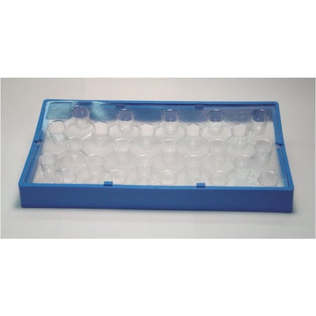 Insert Tray for Universal Vial Rack, to Hold 15mm Vials, made, PK5 MPN:9601-15