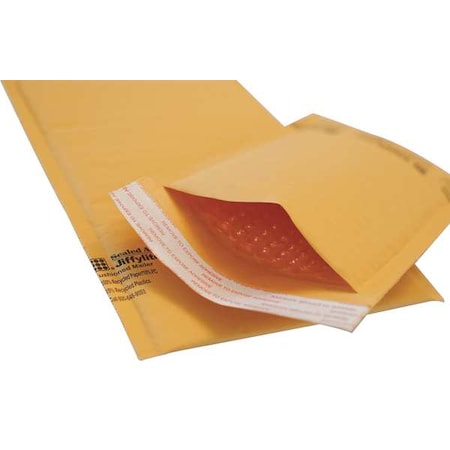 Bubble Mailer, Yellow, PK250 MPN:100018413