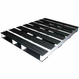 Rackable Extruded Open Deck Pallet Plastic 2-Way Entry 60