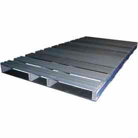 Rackable & Stackable Extruded Open Deck Pallet Plastic 2-Way 96