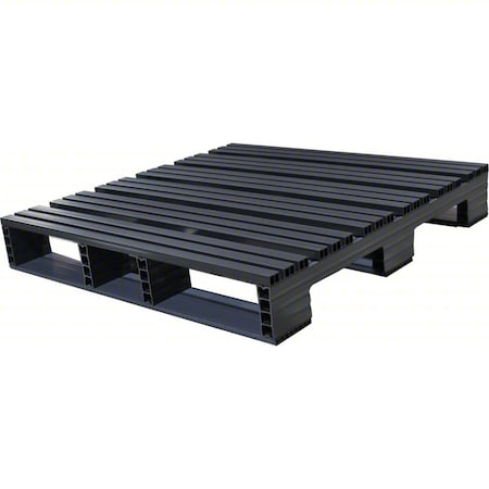 Pallet, Black, 1500 lb cap. MPN:05000356