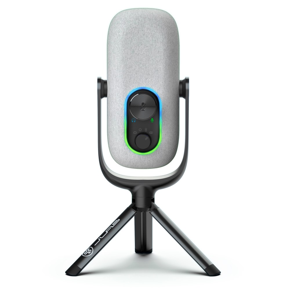 JLab Audio EPIC TALK USB Microphone, 6.69in, White MPN:MEPICTALKRWHT4
