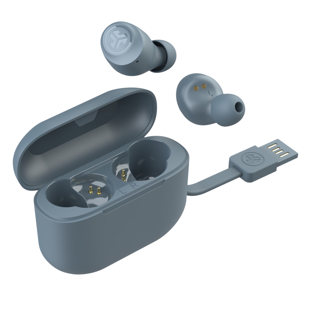 JLab Audio Go Air POP True Wireless Earbuds With Microphone, Slate MPN:EBGAIRPOPRSLT124