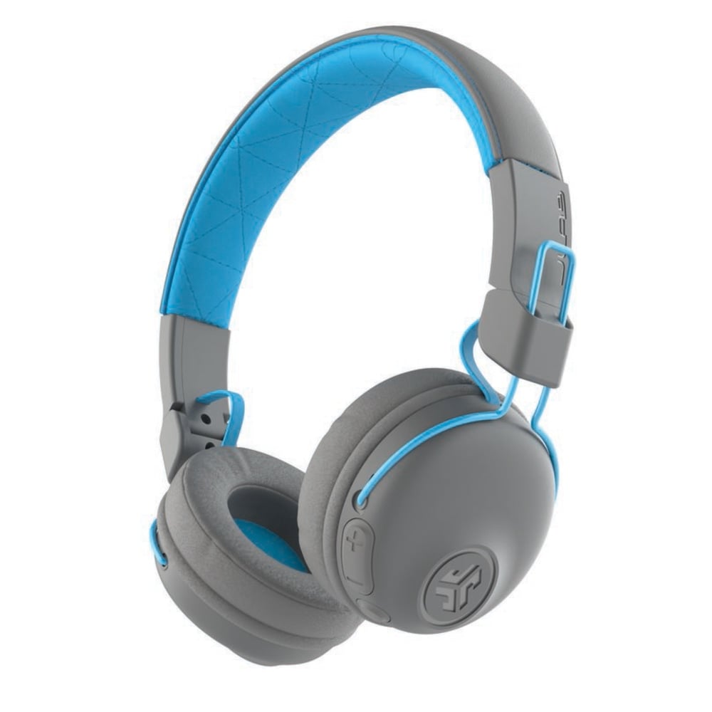 JLab Studio Wireless Headphones, Gray Blue, HBASTUDIORGRYBLU4 (Min Order Qty 2) MPN:HBASTUDIORGRYBLU4