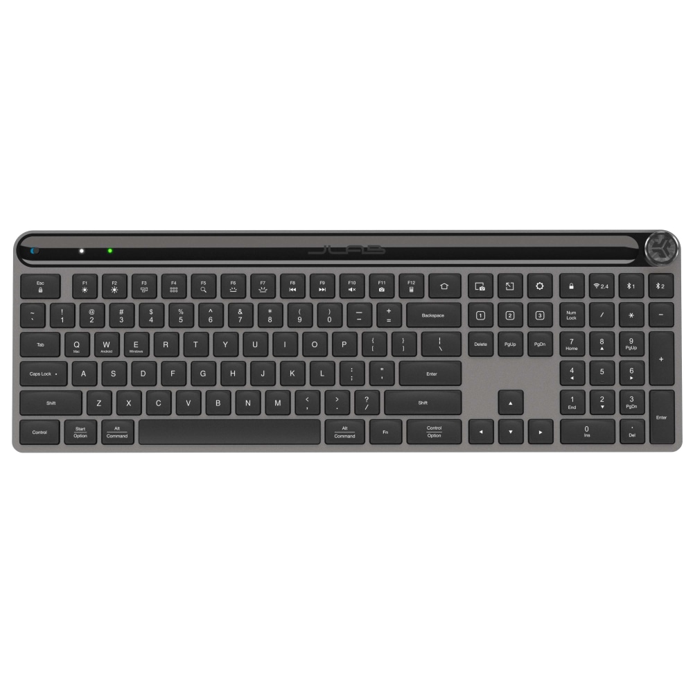 JLab Audio EPIC Wireless Keyboard, Black MPN:KEPICKEYRBLK4